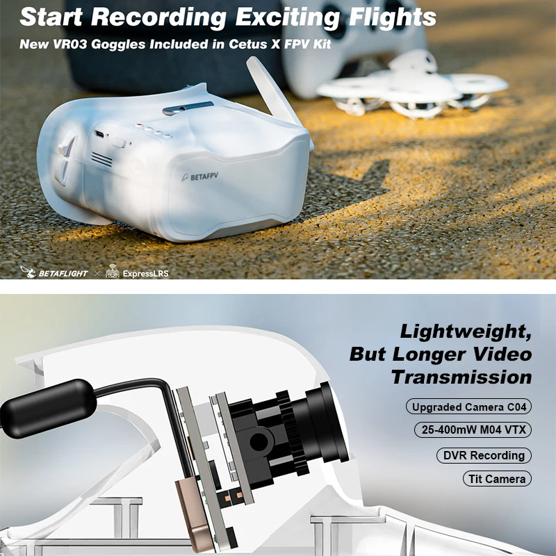 Cetus X FPV Kit Remote Radio T - Drone Kit Octocopter recension och pris