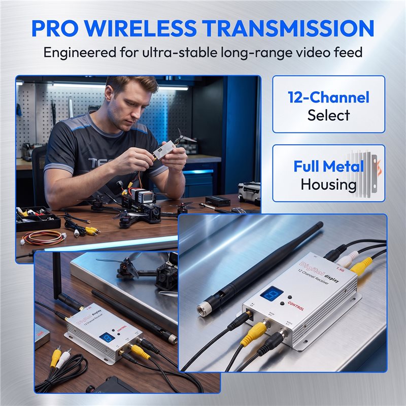 AS96-For FPV Video Transmitter - Drone Kit Fpv recension och pris